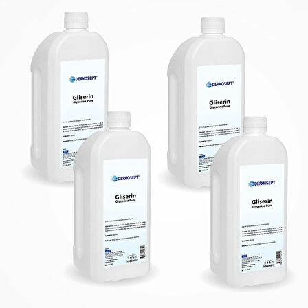 Dermosept Gliserin 1 LT - 4 Adet