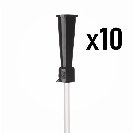 Bıçakcılar Aspirasyon Sondası No: 10 (Siyah) - 10 Adet