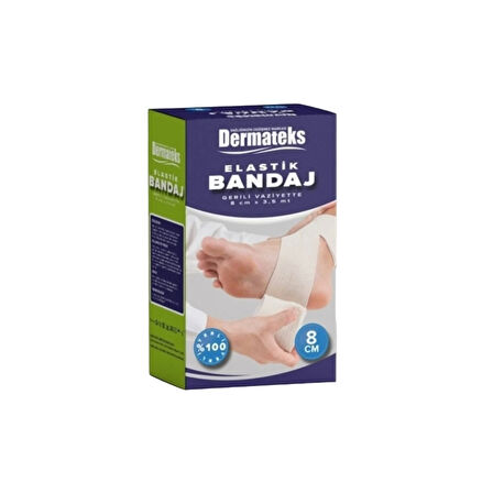 Dermateks Elastik Bandaj 8 cm