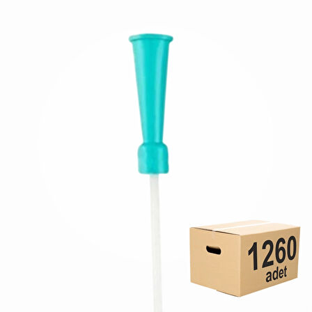Bıçakcılar Aspirasyon Sondası No: 6 (Turkuaz) - 1260 Adet - 1 Koli