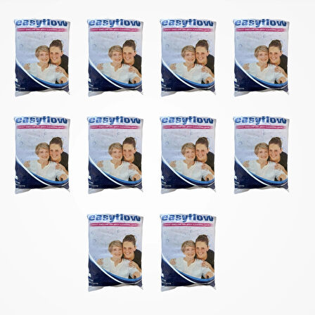 Easyflow Vücut Yıkama Temizleme Lifi 20'li Paket (Tek Kullanımlık) x 10 Paket