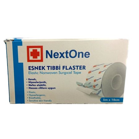 Nextone Esnek Fix Tıbbi Flaster Nonwoven 10cm x 5m - 2 Adet