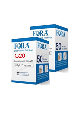 G20 Şeker Strip/çubuk 50'li X 2 Kutu - 100 Adet