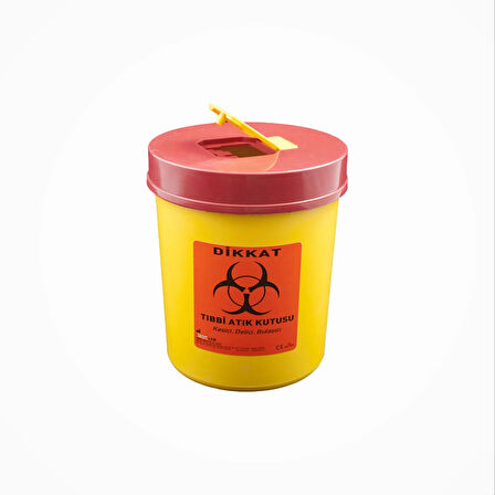 Tıbbi Atık Kovası 1,3 Lt | 40 Adet