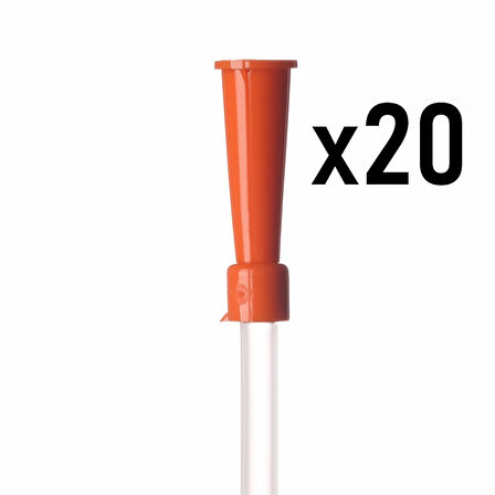 Bıçakcılar Aspirasyon Sondası No: 16 (Turuncu) - 20 Adet