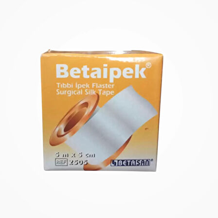 Betasan İpek Flaster 5cm x 5m - 4 Adet