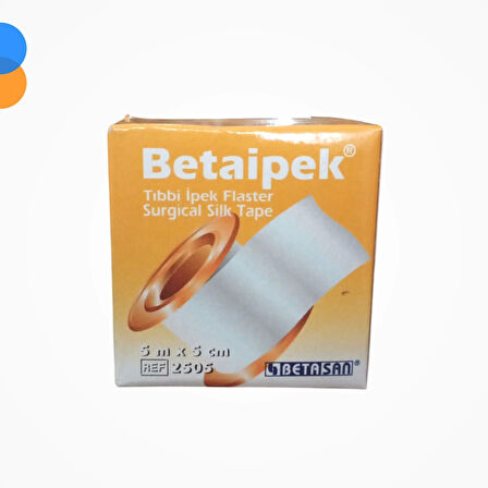 Betasan İpek Flaster 5cm x 5m - 4 Adet