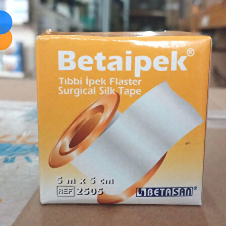 Betasan İpek Flaster 5cm x 5m - 4 Adet