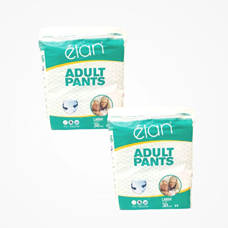 Elan Emici Külot Large (L) Hasta Bezi | 60 Adet