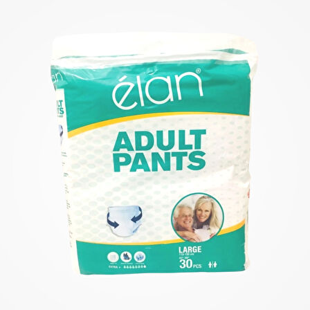 Elan Emici Külot Large (L) Hasta Bezi | 60 Adet