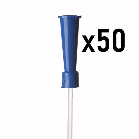 Bıçakcılar Aspirasyon Sondası No: 8 (Mavi) - 50 Adet