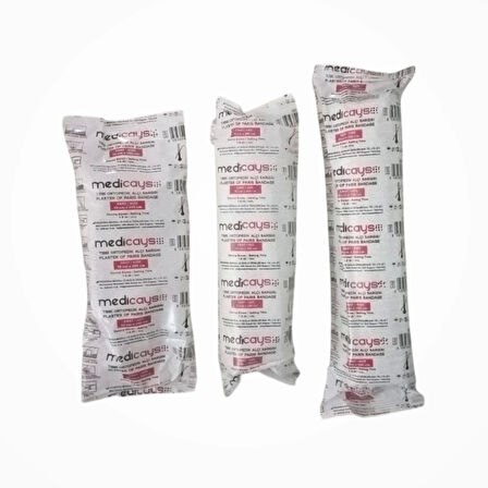 Medicast Alçılı Sargı 20cm x 2 metre - 10 Adet