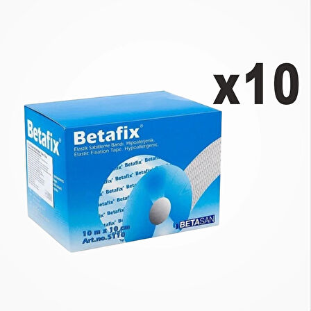 Betafix Esnek Fix Flaster 10cm x 10m - 10 Adet