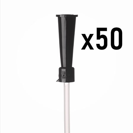 Bıçakcılar Aspirasyon Sondası No: 10 (Siyah) - 50 Adet