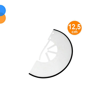 Bustark Kedi Köpek Elizabeth Kauçuk Dikişli Yakalık 12,5cm