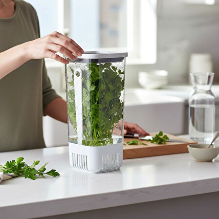  Vip Ahmet VP-007 Suda Yeşillik Saklama Kabı 1.7 Litre