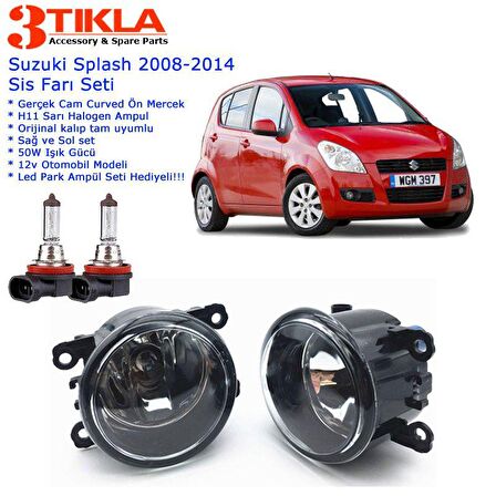 Suzuki Splash 2008-2014 Sis Farı Set  Oem:  8200074008