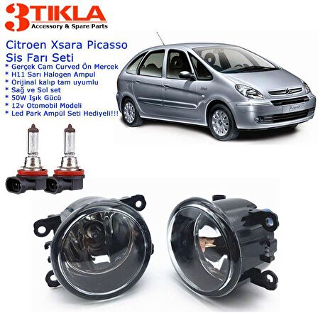 Citroen Xsara Picasso Sis Farı Set  Oem:  8200074008