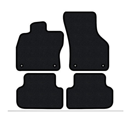 Nissan Note 2005-2013 Lüks Halı Paspas Siyah