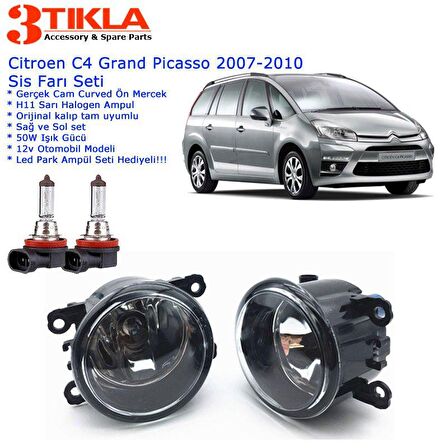 Citroen C4 Grand Picasso 2007-2010 Sis Farı Set Oem: 8200074008