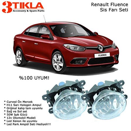 Renault Fluence Sis Farı Seti Oem:261500097R