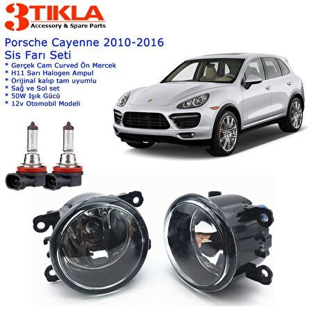 Porsche Cayenne 2016 Sis Farı Set  Oem:  8200074008