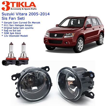 Suzuki Vitara 2009 Sis Farı Set  Oem:  8200074008
