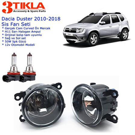 Dacia Duster 2011 Sis Farı Set  Oem:  8200074008