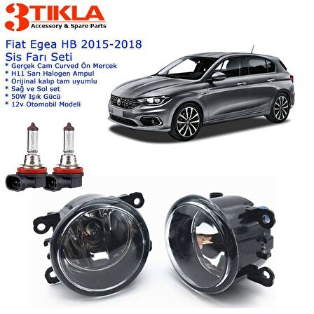 Fiat Egea HB 2016 Sis Farı Set  Oem:  8200074008