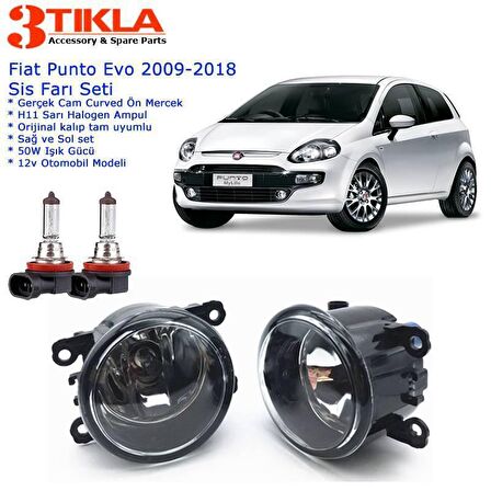 Fiat Punto Evo 2010 Sis Farı Set  Oem:  8200074008