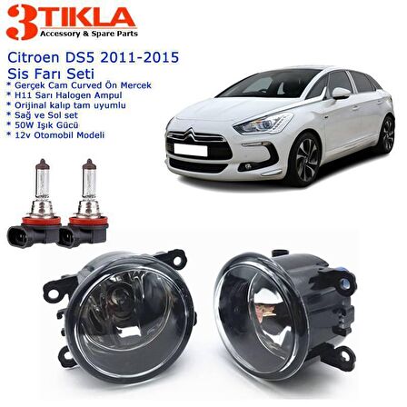 Citroen DS5 2014 Sis Farı Set  Oem:  8200074008