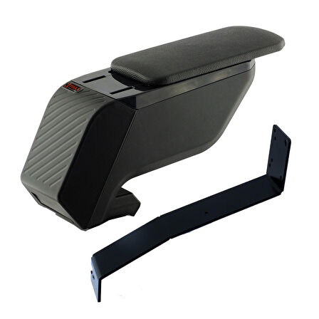 Renault Megane 3 2011 Premium HQ Lüks Delmesiz Çelik Ayaklı Siyah Kolçak