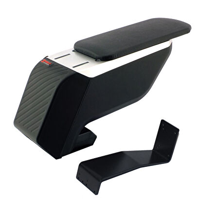 Renault Kangoo 2011 Premium HQ Lüks Delmesiz Çelik Ayaklı Gri-Siyah Kolçak