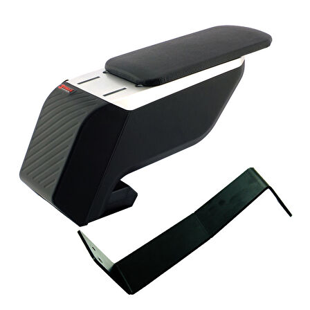 Fiat Doblo 2 2020 Premium HQ Lüks Delmesiz Çelik Ayaklı Gri-Siyah Kolçak