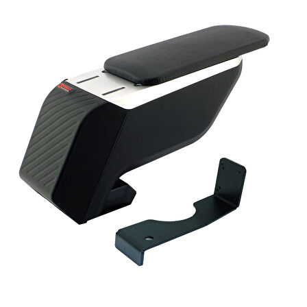 Fiat Palio 2007 Premium HQ Lüks Delmesiz Çelik Ayaklı Gri-Siyah Kolçak