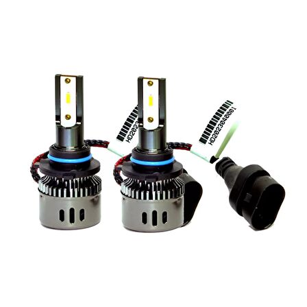 Wise Beyaz HB3 9005 Mini Led Xenon Şimşek Etkili 12000 Lümen