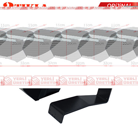 Renault Kangoo Express II 2022 Premium HQ Lüks Delmesiz Çelik Ayaklı Gri-Siyah Kolçak