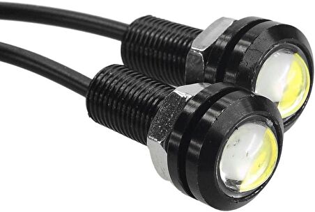 Beyaz Kartal Göz, Eagle Eye Çok Amaçlı 21mm 2 Adet Led Aydınlatma