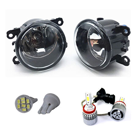 Mitsubishi L200 2014 Beyaz Led Xenon Sis Farı Seti