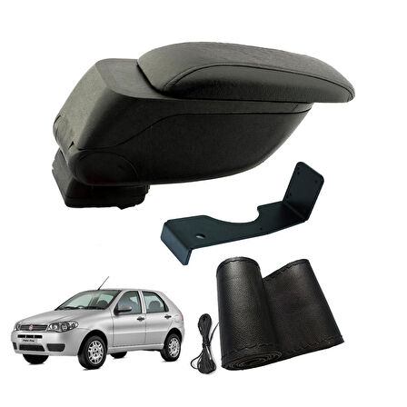 3 Tıkla Eko Set Fiat Palio 2002 Geniş Hacimli  Delmesiz Çelik Ayaklı  Kolçak ve Direksiyon Kılıfı