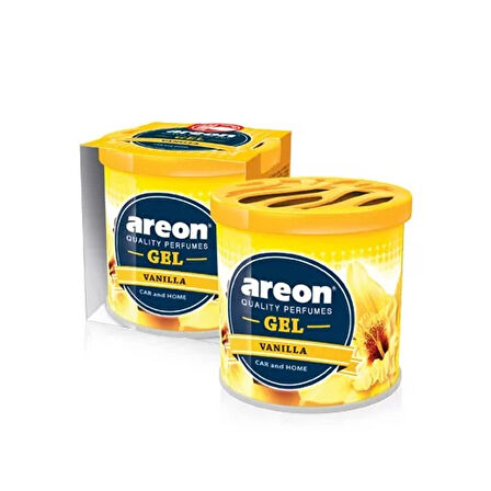 GEL (JEL) CAN VANILLA Büyük Boy Oto Araç Bardaklık Kokusu