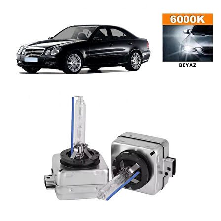 Mercedes E Serisi W212 2009-2016 Xenon D1S / D1R 6000K Beyaz HID Xenon Ampul 2 Adet