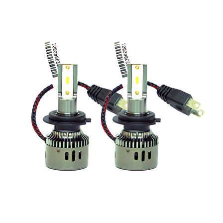Fiat Albea 2007 Kısa Far Wise Beyaz H7 Mini Led Xenon Şimşek Etkili 12000 Lümen