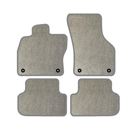 Mitsubishi Lancer Evo X 2007-2016 Halı Paspas Seti Gri-