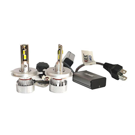 Volkswagen Golf 1974-1997  Far Ampulü  Mini Cosmo Beyaz H4 Mini Led Xenon Şimşek Etkili 15000 Lümen