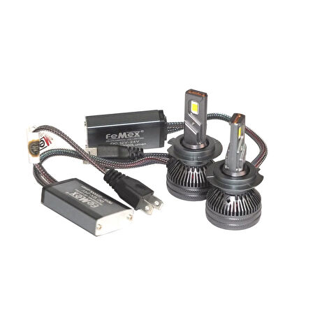 Opel Astra H 2004-2010 Kısa Far GT Nano Beyaz H7 Mini Led Xenon Şimşek Etkili 22000 Lümen