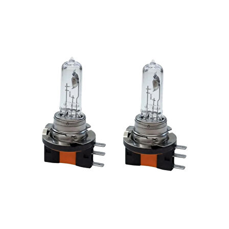 H15 Standart Halojen Ampul 55W/15W  2 Adet