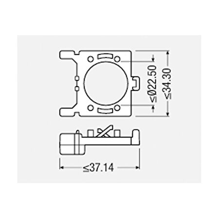 Led Xenon Adaptörü 64210DA02  H7 Tiip Uyumlu Modeller Açıklamada