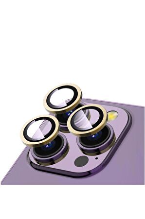 Musal Apple Uyumlu iPhone 13 Pro Max CL-12 Premium Safir Kamera Lens Koruyucu