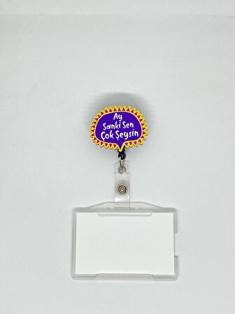 Ay Sanki Sen Çok Şeysin Temalı Yoyo Kartlık 